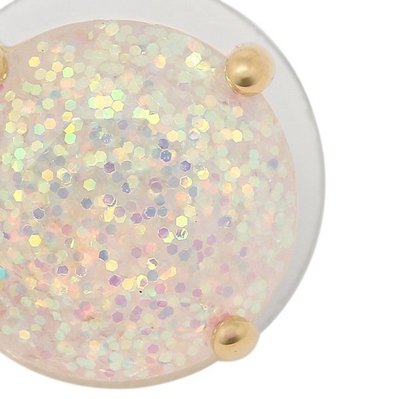 Kate Spade Opal Glitter Stud Earrings - Picture 3 of 6